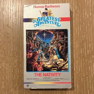 Greatest Adventure Stories From the Bible The Nativity VHS 1987 Hanna-Barbera